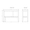 Alaterre Furniture Newport 4-Piece Faux Concrete and Wood Living Room Set ANNP011131471 - alternate 4
